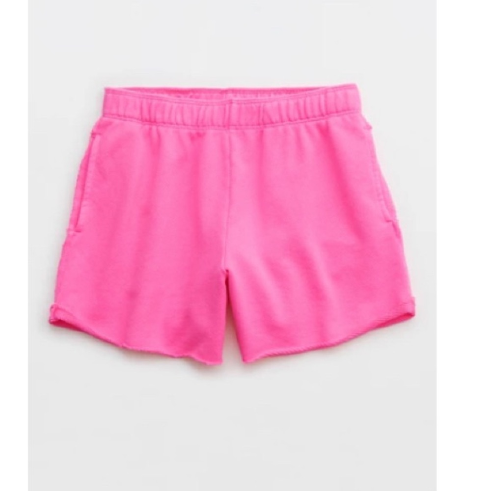 Aerie Bright Pink Knit Fabric- Never Worn
